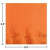 Touch Of Color 6.5" x 6.5" Sunkissed Orange Napkins 600 PK 139352135
